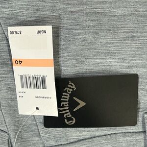 NWT Callaway golf shorts shorts men size 40 opti-dry